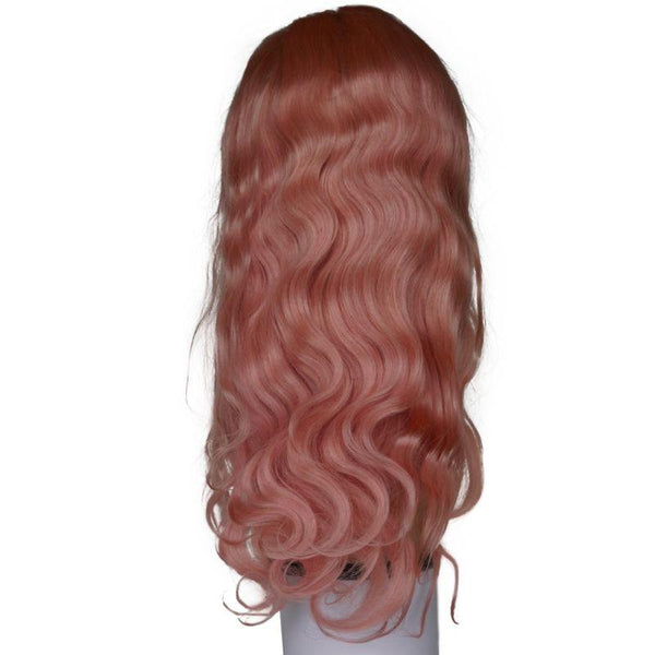 Pink Blush Front Lace Wig